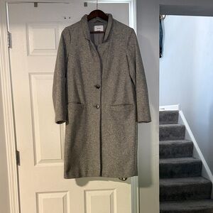Old Navy Gray Trench Coat for Women